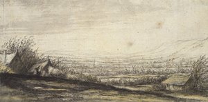 Extensive Landscape with Cottage and Cattle